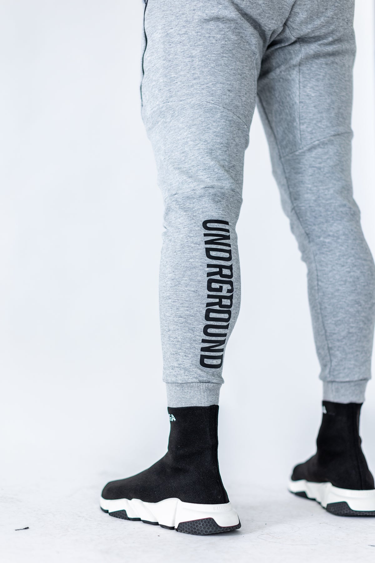 Tapered Joggers x Marble Grey