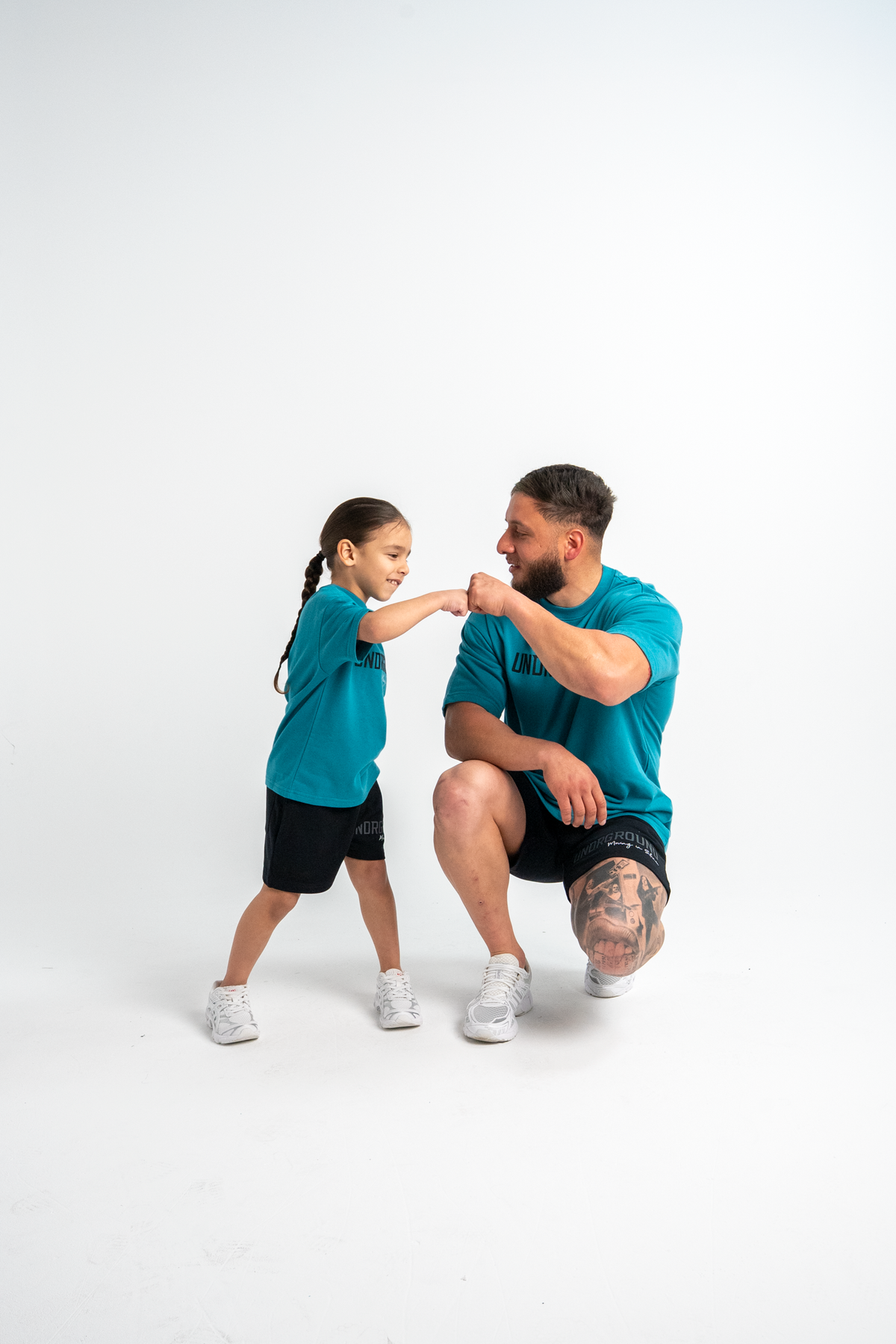 KIDS MOVING IN SILENCE TEE x OCEAN FADE