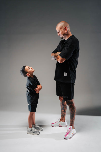 Lil Legends Jet Black Shorts
