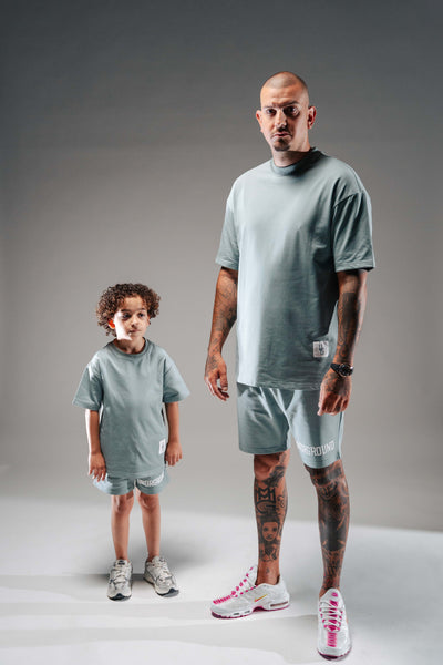 Lil Legends Slate Blue Shorts
