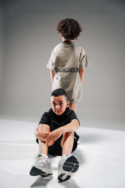 Lil Legends Combat Khaki Relaxed Fit Tee