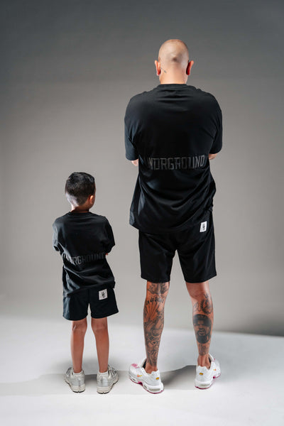 Lil Legends Jet Black Shorts