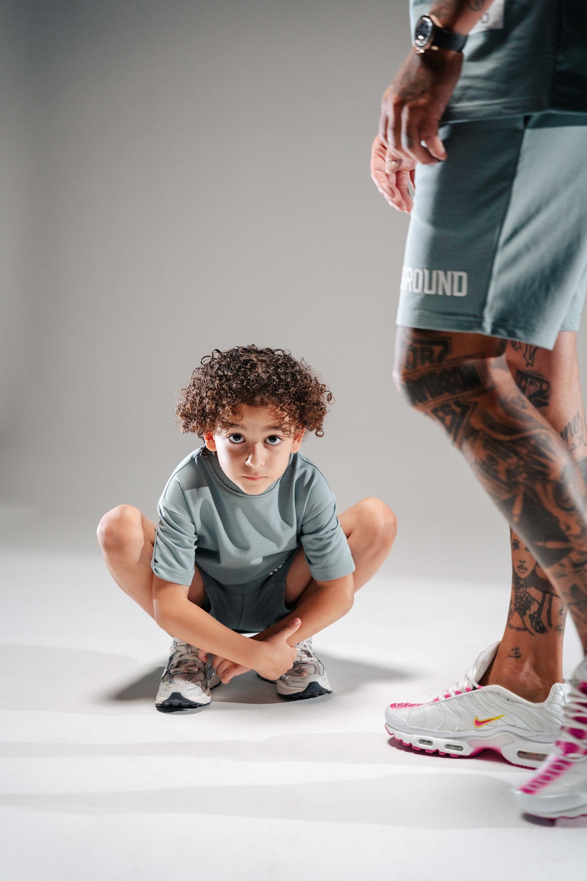 Lil Legends Slate Blue Shorts