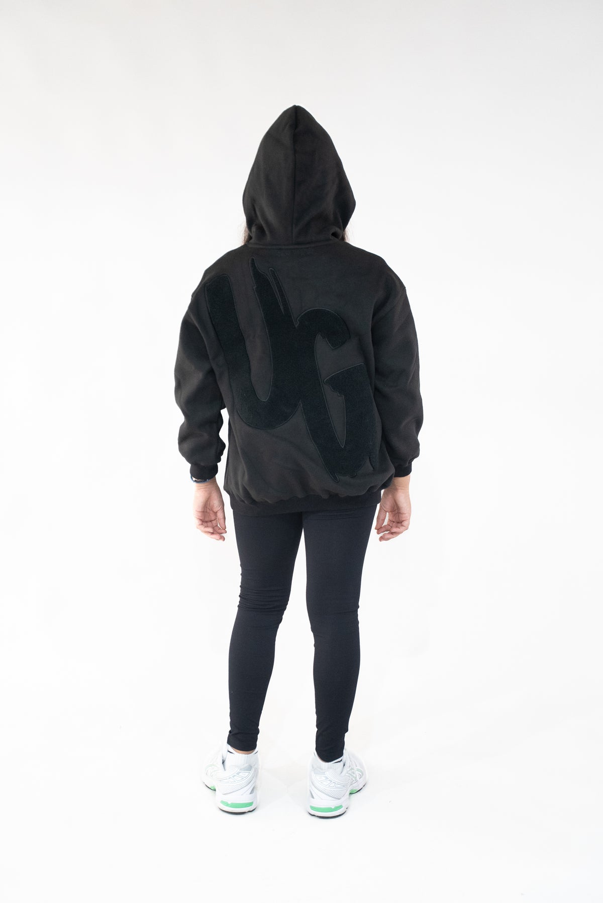 Kids Black " Moving In Silence " Hoodie