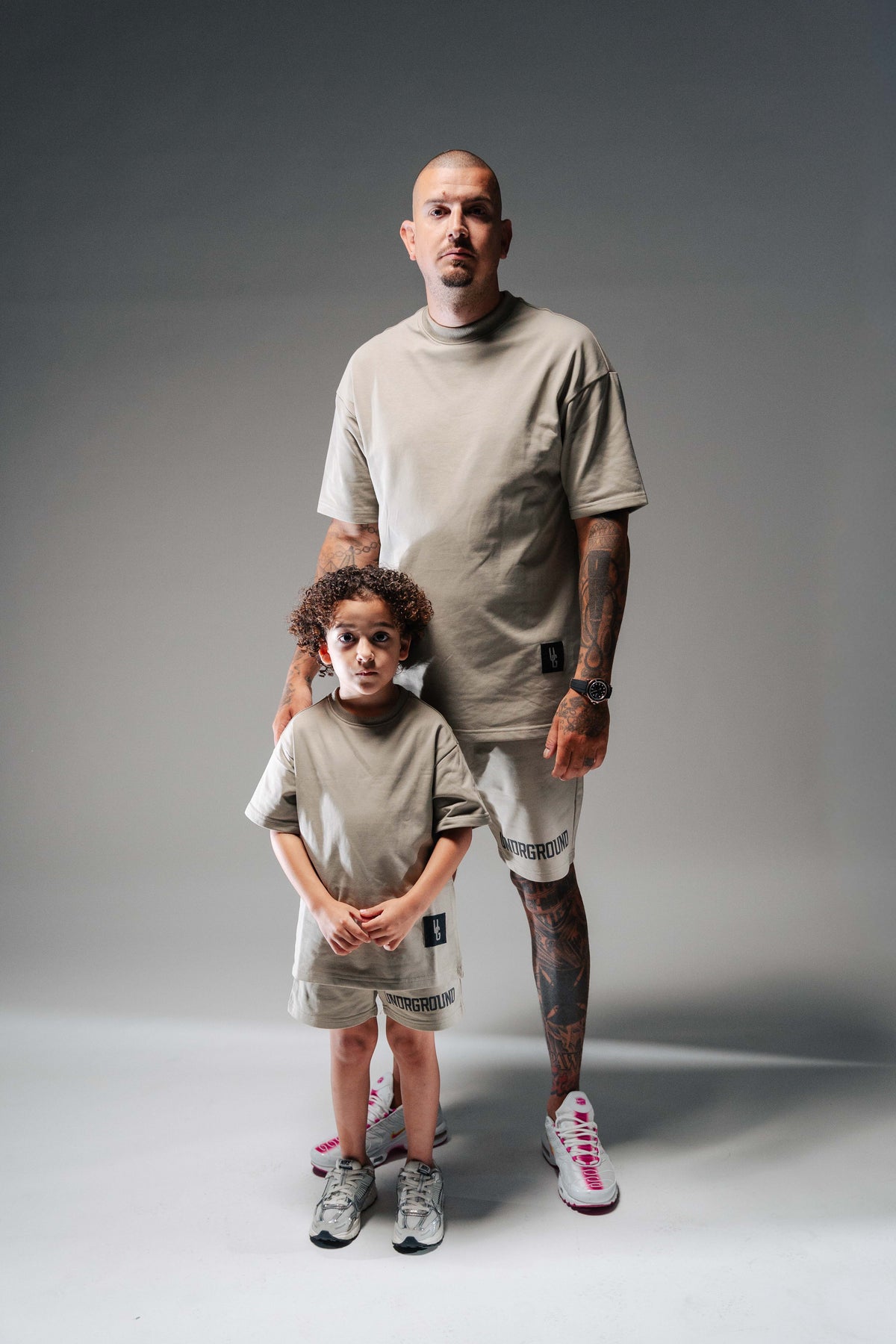 Lil Legends Combat Khaki Relaxed Fit Tee