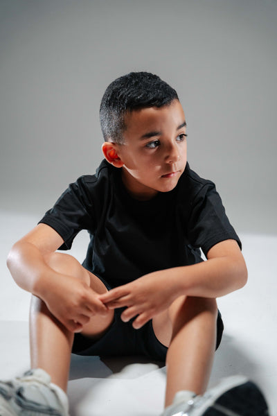 Lil Legends Jet Black Relaxed Fit Tee