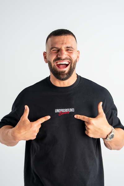 UNDRGROUND x JOSH MANSOUR TEE BLACK