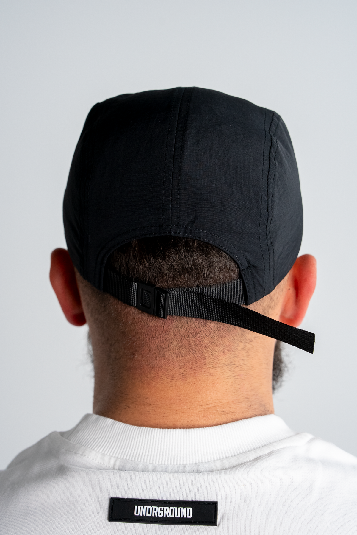 UNDRGROUND TECH CAP x BLACK/RED PATCH