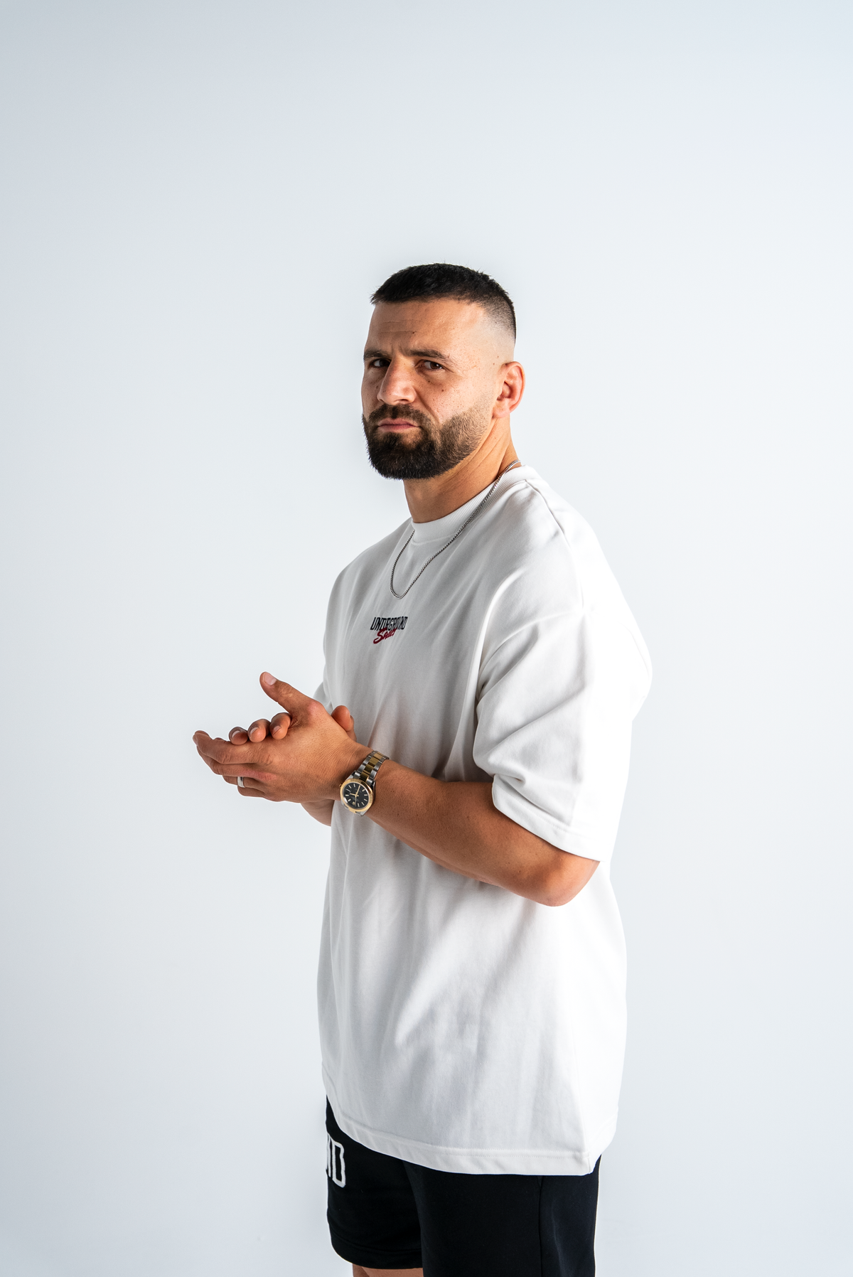 UNDRGROUND x JOSH MANSOUR TEE WHITE