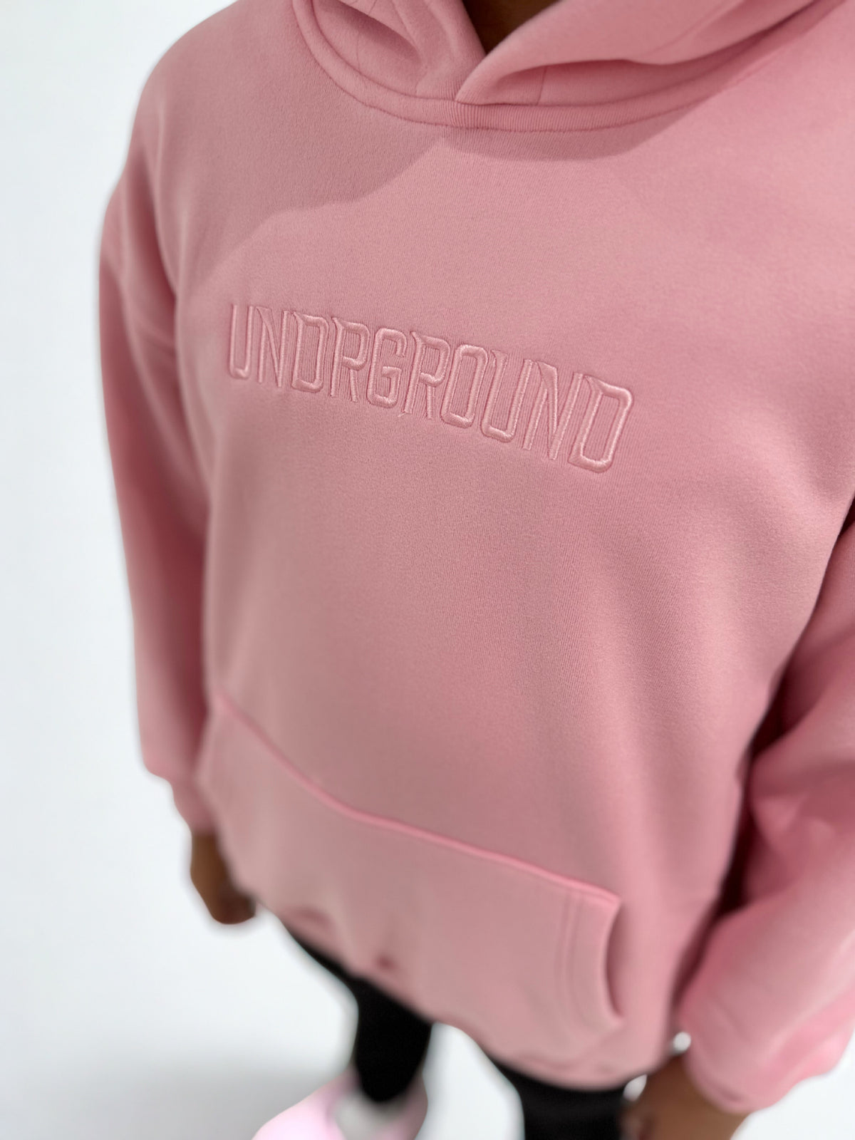 Kids Pink " Moving In Silence " Hoodie