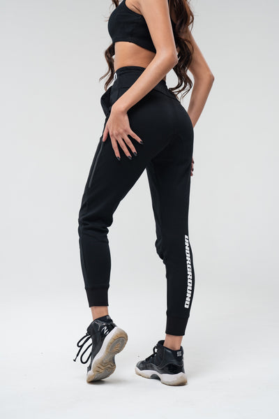 Women's Joggers Black/White